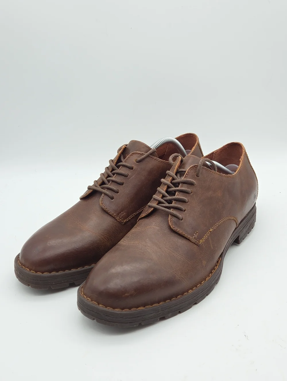 Born Brown Leather‎ Oxford Shoes Size Men's 11